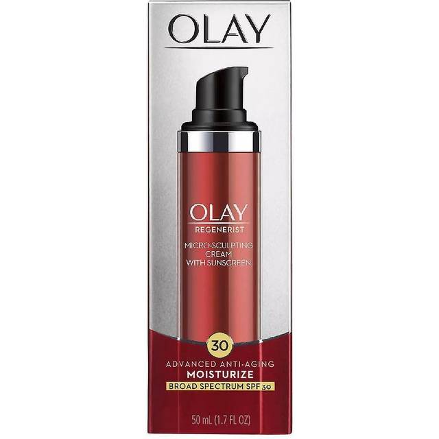 Olay, Regenerist, Micro-Sculpting Cream with Sunscreen, SPF 30, 50ml