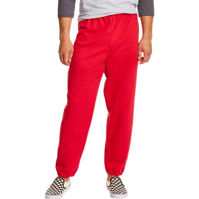 Hanes Men's EcoSmart Non-Pocket Sweatpant  Deep Red  XX-Large