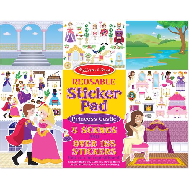 (PrincessCastle) Melissa & Doug Reusable Sticker Pad