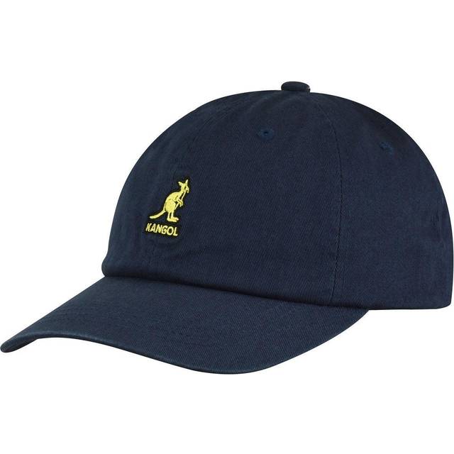 Cap Kangol Washed Baseball - Bleu