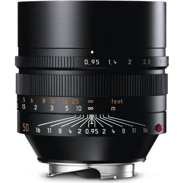 Leica 50mm f0.95 Noctilux-M Asph Lens- Black