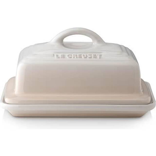 Le Creuset Butter Dish, Meringue