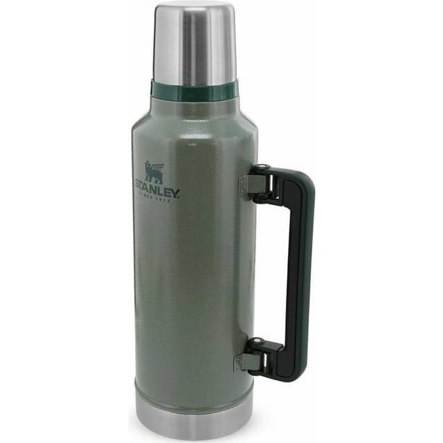Stanley Classic Legendary Termosflaska 1.9L Matte Black - BPA-Fri Termos I Rostfritt Stål - Håller Varmt I 45 H - Läckagesäkert Lock, Fungerar Som Mugg - Tål Maskindisk