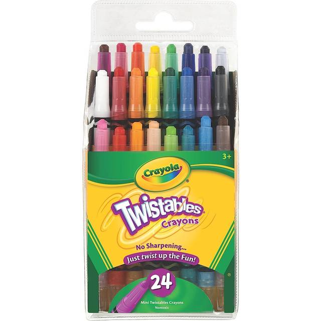 Crayola Twistables Mini Crayons-24/Pkg