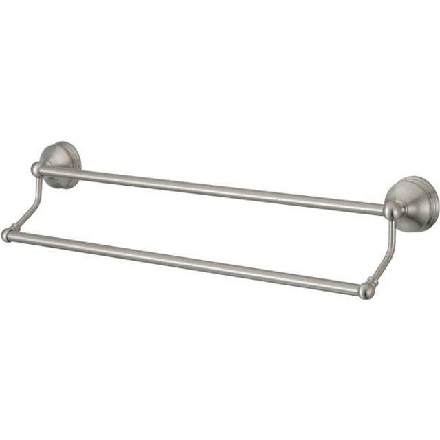 "Kingston Brass BA116318SN Vintage 18"""""""" Dual Towel Bar  Brushed Nickel"