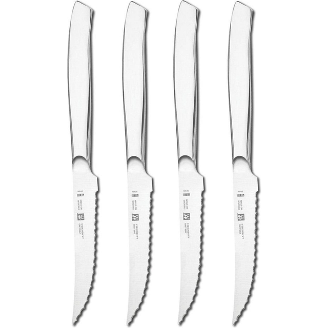 Zwilling J.A. Henckels 4Pc Stainless Steel Serrated Steak Knife Set