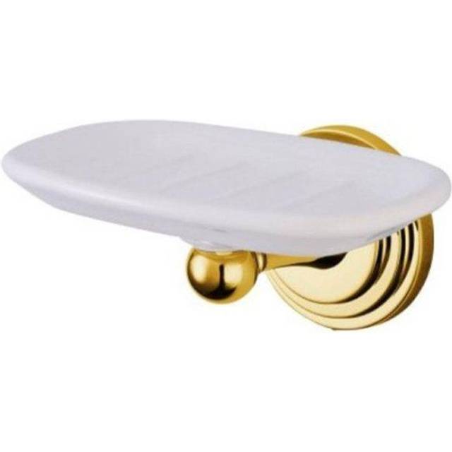 Kingston Brass BA2715PB Milano Wall-Mount Soap Dish  Polished Brass