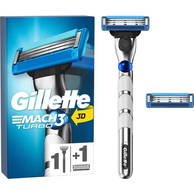 Gillette Mach3 Turbo 3D Razor + 1 Blade