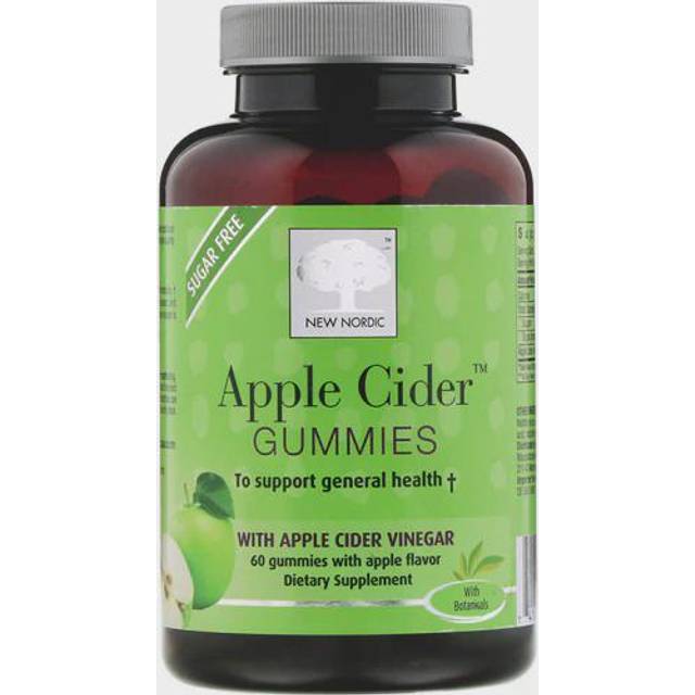 New Nordic Apple Cider Vegan Gummies 60 Gummies