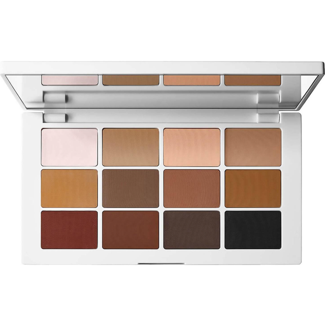 MAKEUP BY MARIO Master Mattes® Eyeshadow Palette 0008 12 x 1.3g - Paletter Från Magasin (12 x 1.3g)