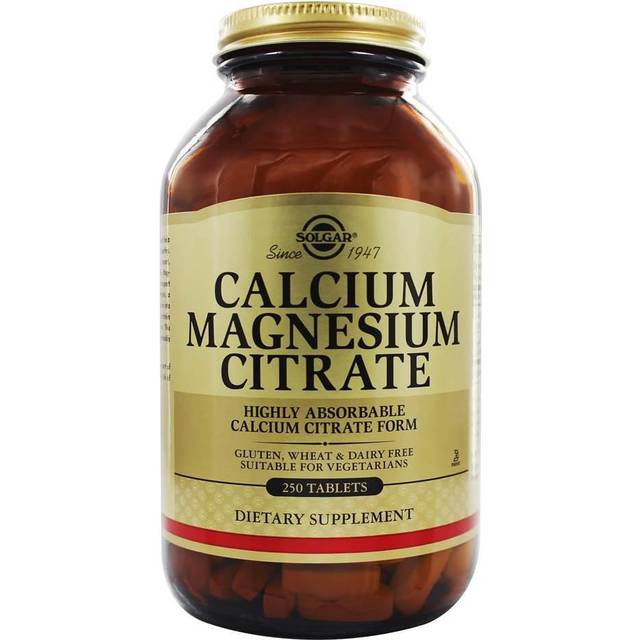 Solgar, Calcium Magnesium Citrate, 250 Tablets
