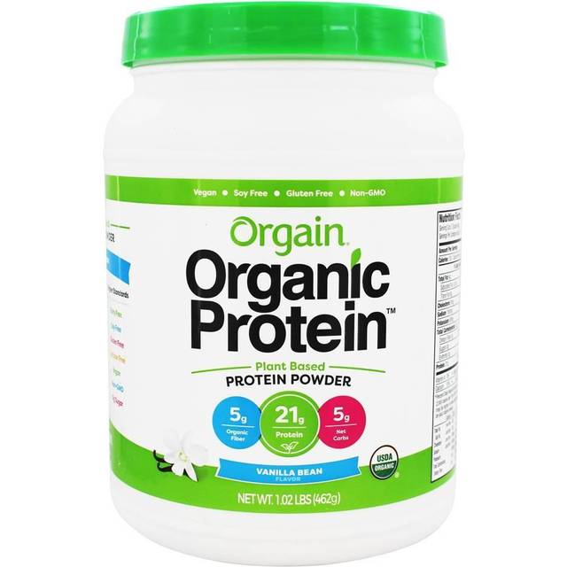 Orgain Organic Protein, Vanilla Bean - 462g