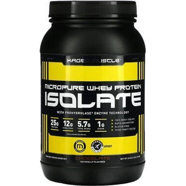 Kaged  Whey Protein Isolate  Chocolate  3 lb (1.36 kg)