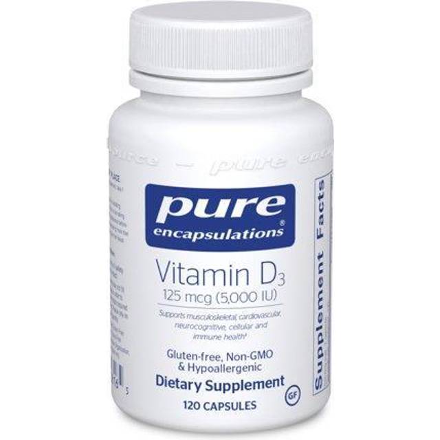 Pure Encapsulations Vitamin D3 5000 IU - 120 Capsules