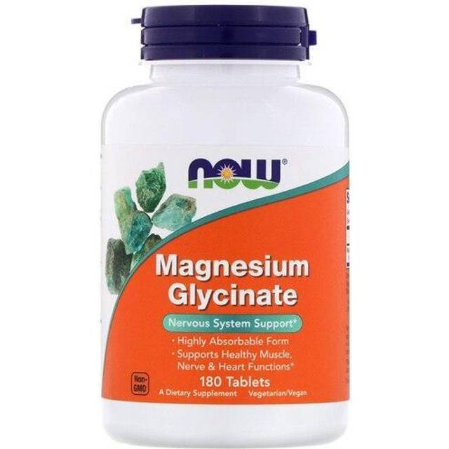 NOW Magnesium Glycinate 200 mg - 180 Tablets