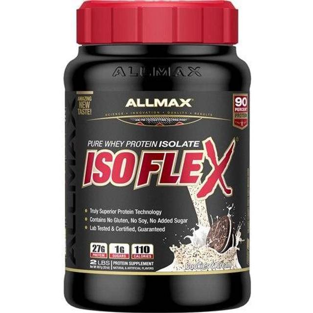 ALLMAX  ISOFLEX®  Pure Whey Protein Isolate  Cookies & Cream  2 lbs (907 g)