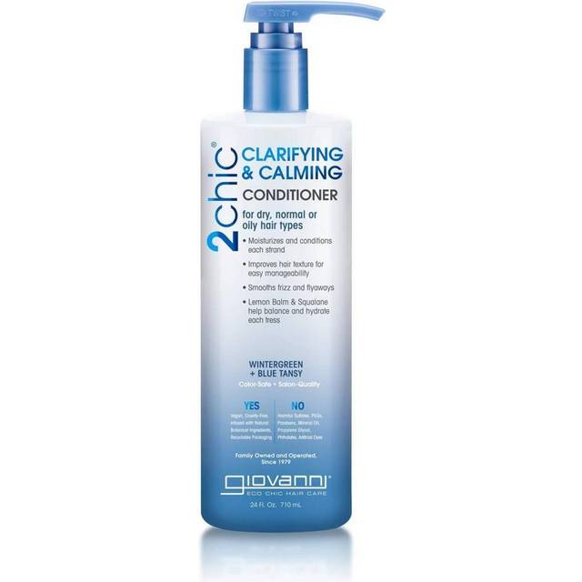 Giovanni 2chic Clarifying & Calming Conditioner Wintergreen & Blue Tansy 24 fl oz