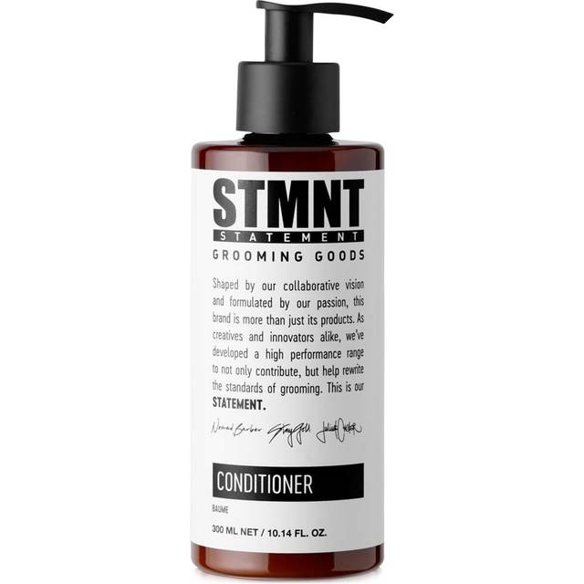 STMNT STATEMENT GROOMING GOODS Conditioner 275 ml | För mjukt, fyllt hår | Med aktivt kol och mentol | Ger diskret glans