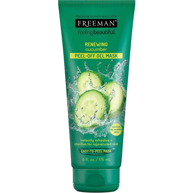 Freeman Beauty, Renewing Peel-Off Gel Mask, Cucumber