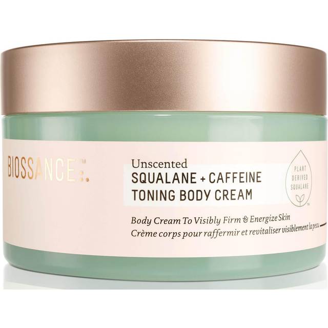 Biossance Squalane + Caffeine Toning Body Cream - Unscented 200Ml