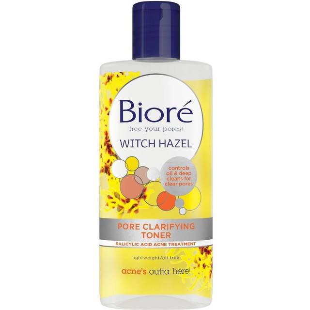 BiorÃ© 25500 Witch Hazel Pore Clarifying Toner, 8.0 Oz, With 2% Salicylic Acid for Acne Clearing & Balanced Skin Purification