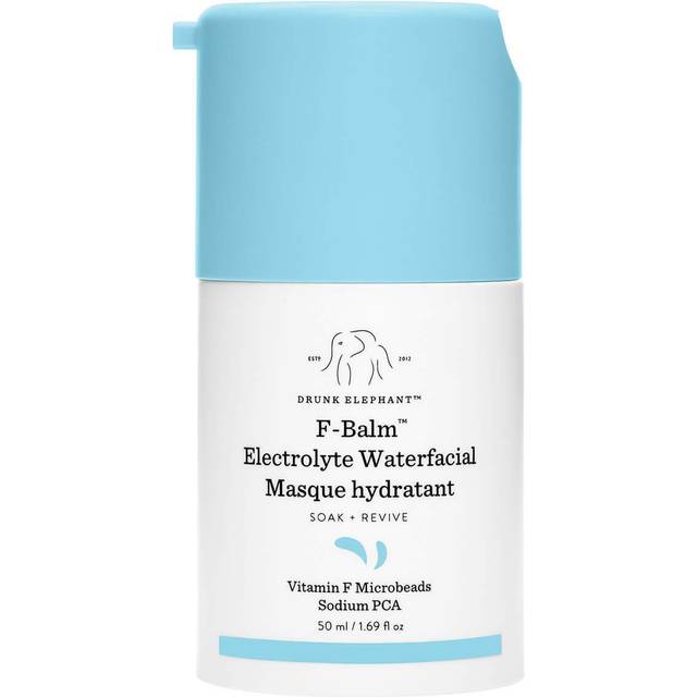 Drunk Elephant F-Balm Electrolyte Waterfacial. Quenching and Strengthening Overnight Mask.