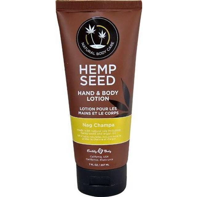 Hemp Seed Hand & Body Lotion  Nag Champa Scent - 7 oz. - Soothe Dry Skin - Argan Oil  Hemp Seed Oil - Light  Non-Greasy Formula - Vegan & Cruelty Free