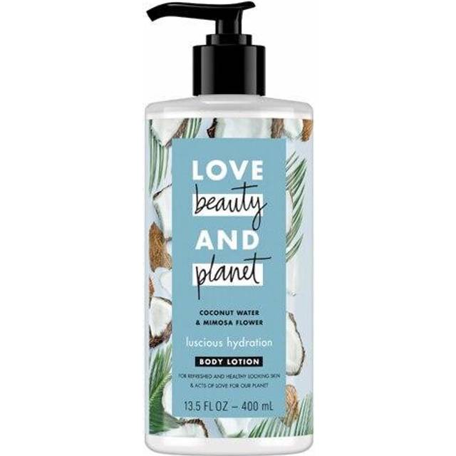 Love Beauty & Planet Luscious Hydration Body Lotion Coconut Water and Mimosa Flower 13.5 oz
