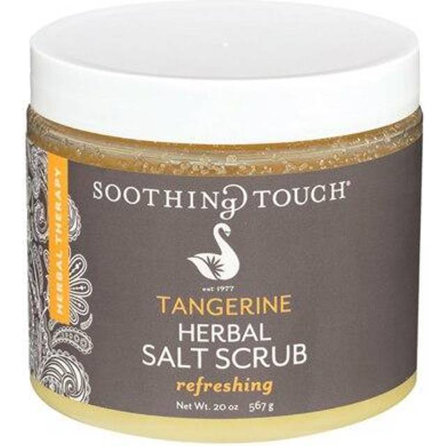 Soothing Touch Herbal Salt Scrub with Dead Sea Salt - Tangerine 20 oz