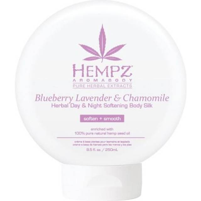 Hempz Aromabody Blueberry Lavender & Chamomile Herbal Day & Night Softening Body Silk 250ml