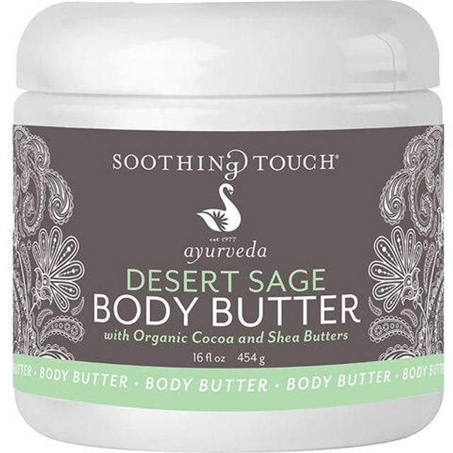 Soothing Touch Desert Sage Body Butter with Organic Cocoa and Shea Butters 13 oz