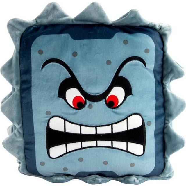 Club Mocchi- Mocchi- Nintendo Super Mario Plush - Thwomp Plushie - Collectible Squishy Plushies - 15 Inch