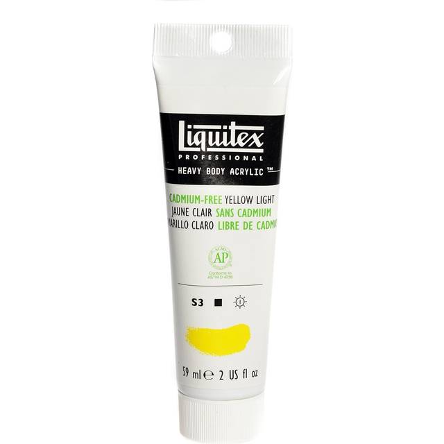 Liquitex Heavy body Acrylic 59ml Cadmium-Free Yellow Light