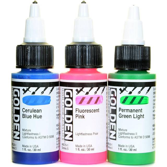 Golden High Flow Acrylics - Transparent Colours 30ml