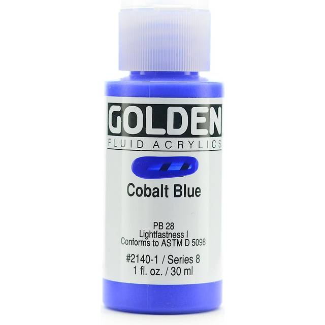Golden Fluid Acrylic Paint 30ml Cobalt Blue