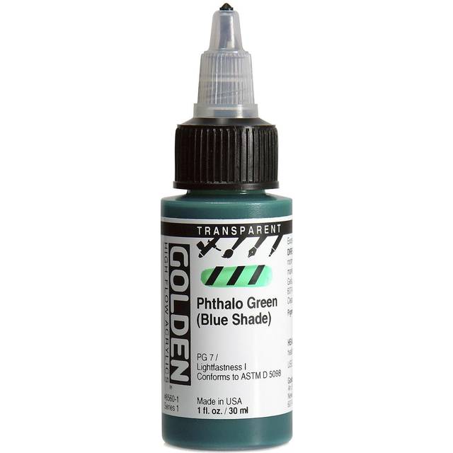 Golden High Flow 30ml Transparent Phthalo Green BS