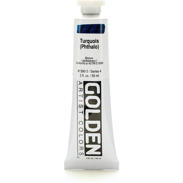 Golden Heavybody Acrylic 59ml Turquois (Phthalo) #1390