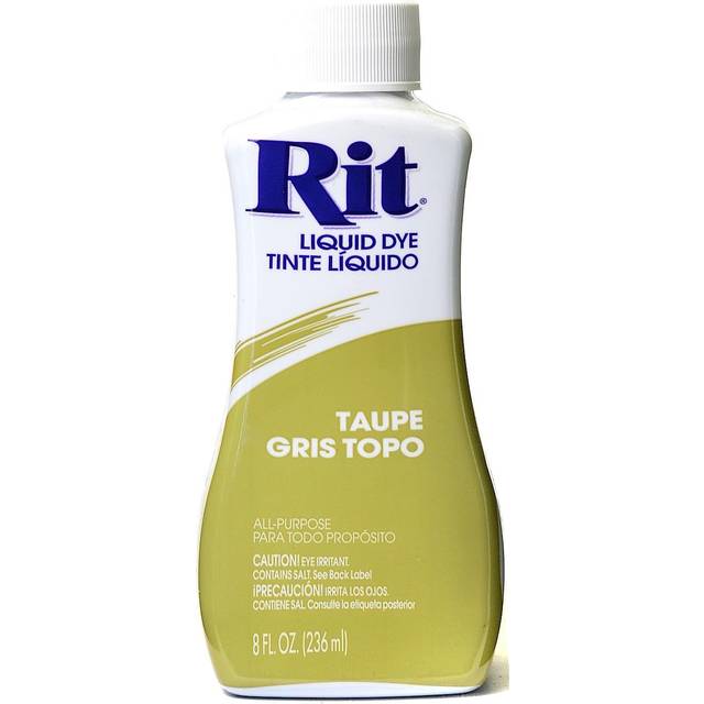 Rit liquid clothing, fabric, plastic all purpose dye taupe (light brown) ritdye