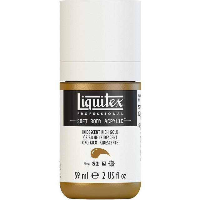 Liquitex Professional Soft Body Acrylic 59ml Iridescent Rich Gold