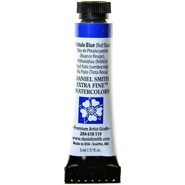 Daniel Smith Extra Fine Watercolour 5ml Phthalo Blue (Red Shade)