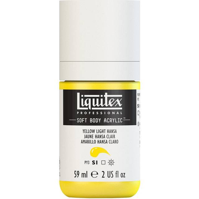 Liquitex Professional Soft Body Acrylic 59ml Yellow Light Hansa