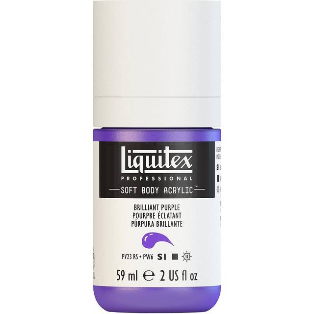 Liquitex Soft Body Acrylic 59ml - Brilliant Purple Series 1