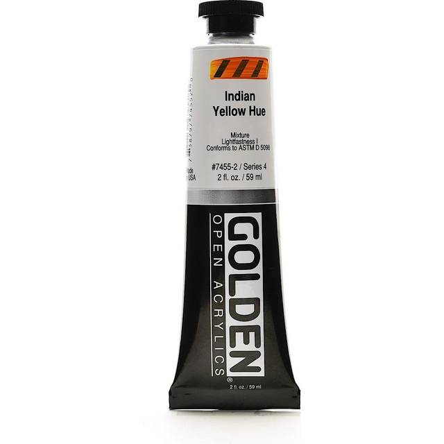 Golden Open Acrylic Paint 59ml Indian Yellow Hue #7455