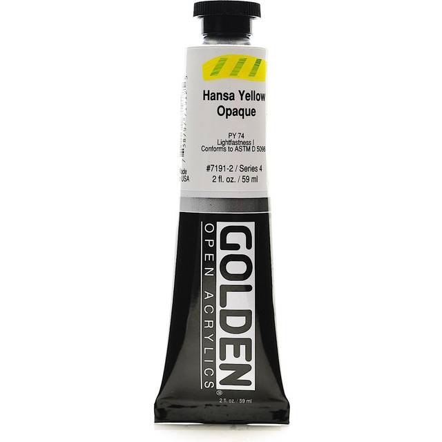 Golden Open Acrylic Paint 59ml Hansa Yellow Opaque #7191