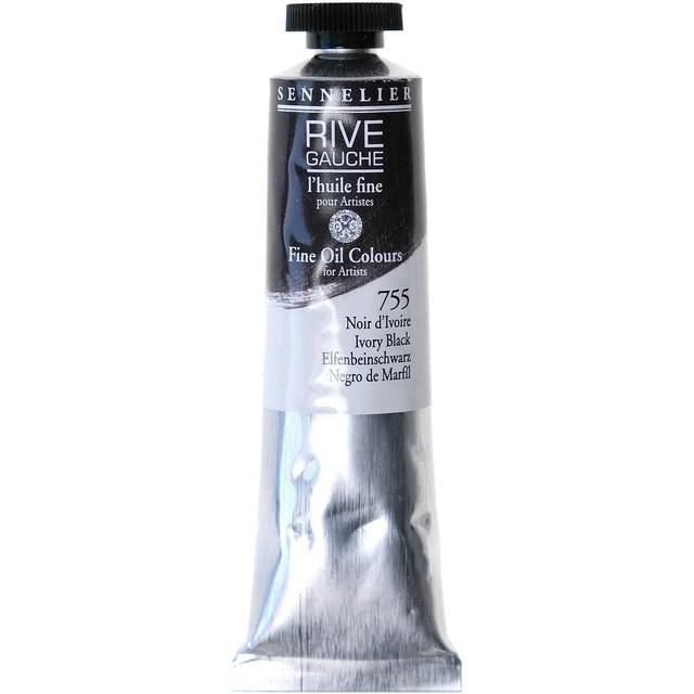 Sennelier : Rive Gauche : Oil Paint : 40ml : Ivory Black