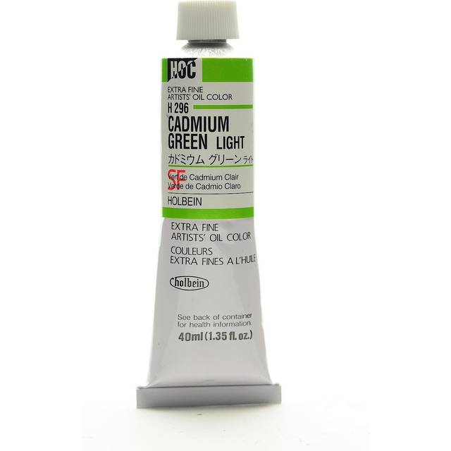 Holbein : Extra Fine Artists' Oil Colour : 40ml : Cadmium Green Light