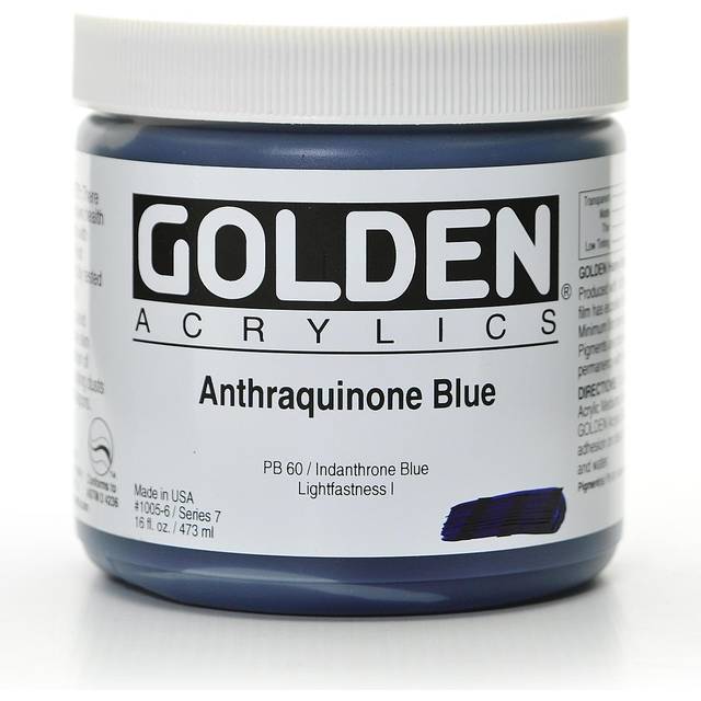 Golden Heavybody Acrylic 473ml Anthraquinone Blue #1005