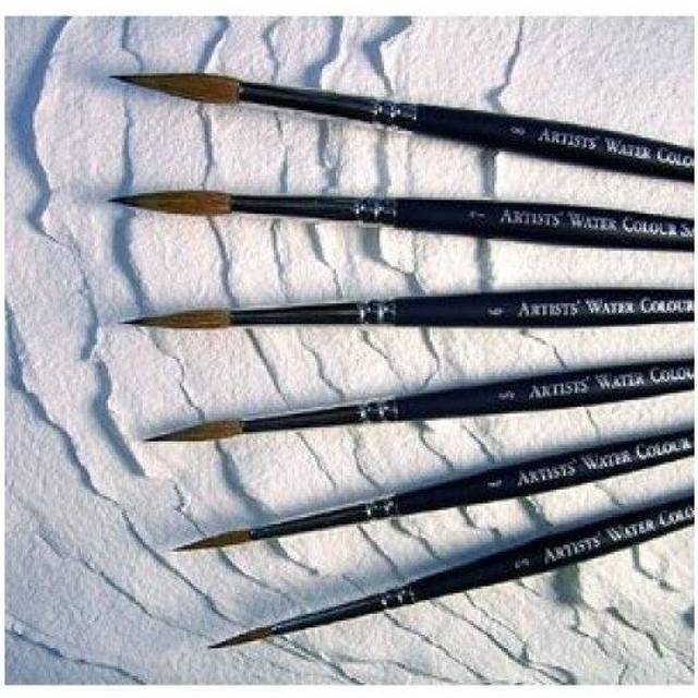 Winsor & Newton : Artist Sable Brush : Pointed Round : No 4