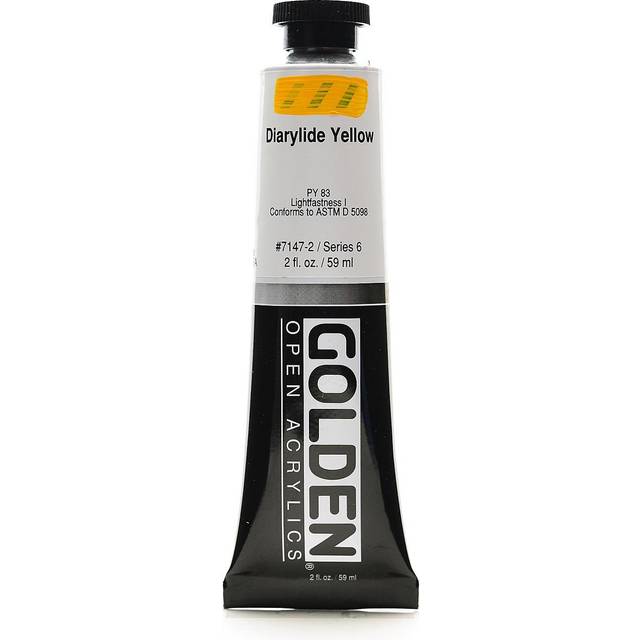Golden Open Acrylic Paint 59ml Diarylide Yellow #7147