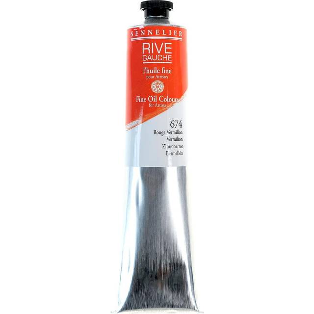 Sennelier : Rive Gauche : Oil Paint : 200ml : Vermilion